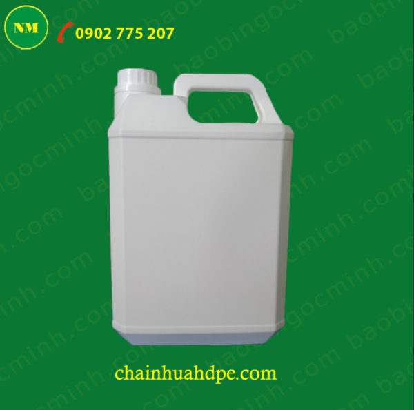 can nhựa 5 lít dầu nhớt