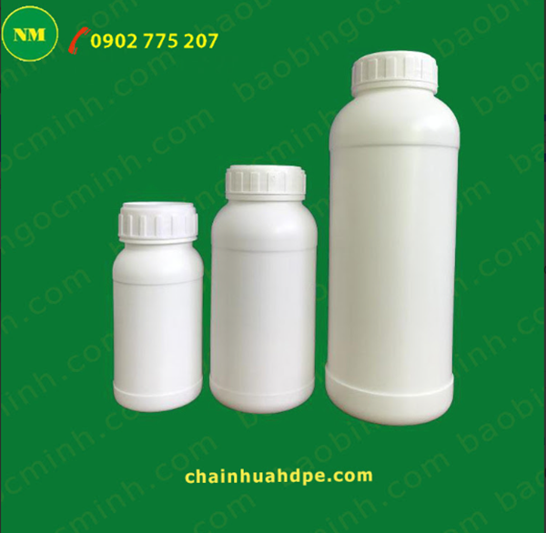 chai nhựa đựng thuốc thú y, thuốc thủy sản