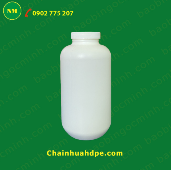 hủ nhựa hdpe 0.5kg