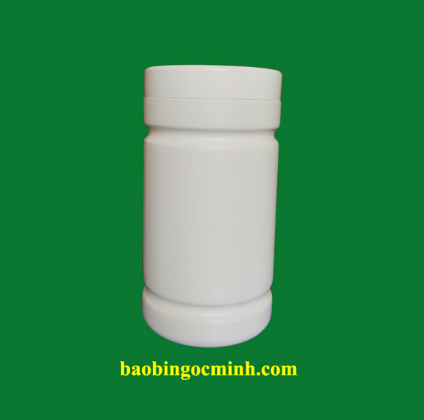 hủ nhựa hdpe 0.5kg
