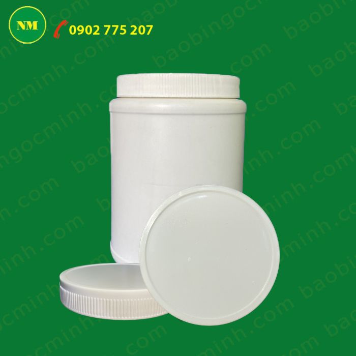 hủ nhựa có nắp