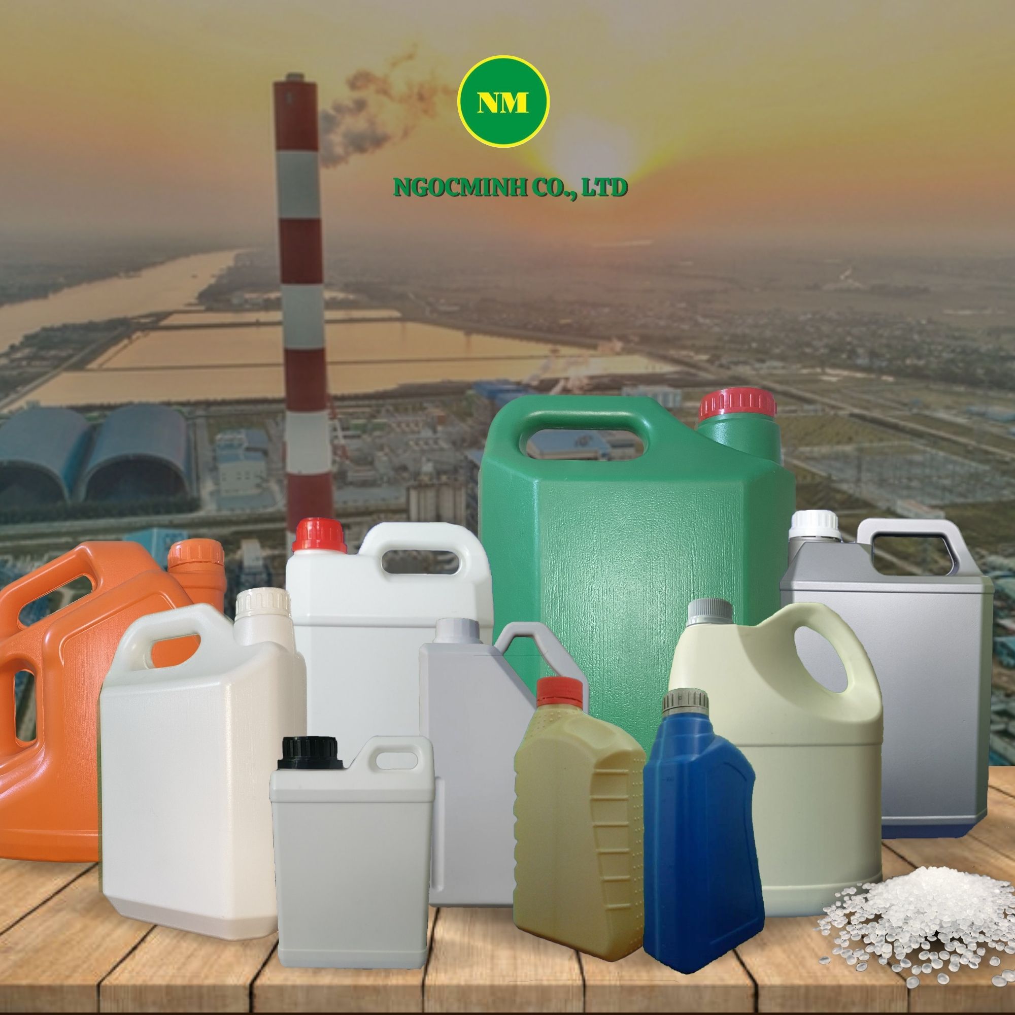 công ty sản xuất can nhựa HDPE theo yêu cầu