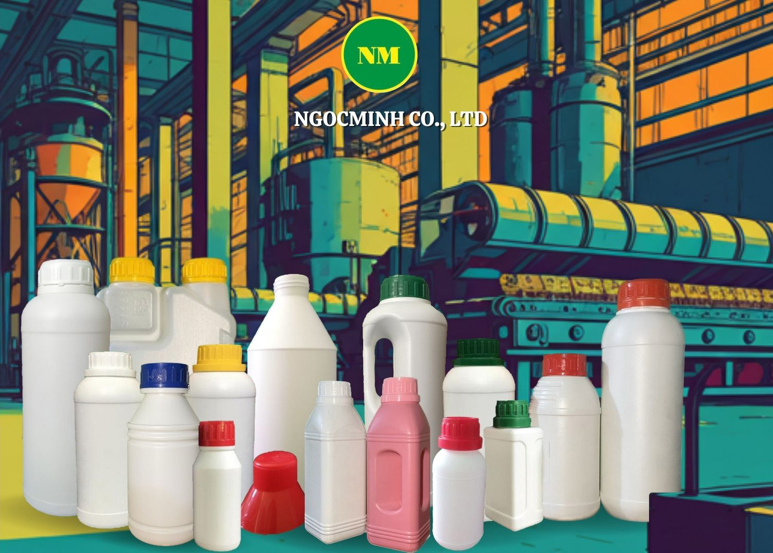 chai nhựa hdpe sản xuất theo yêu cầu