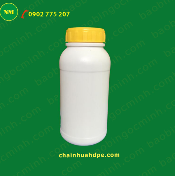 chai nhựa đựng hóa chất