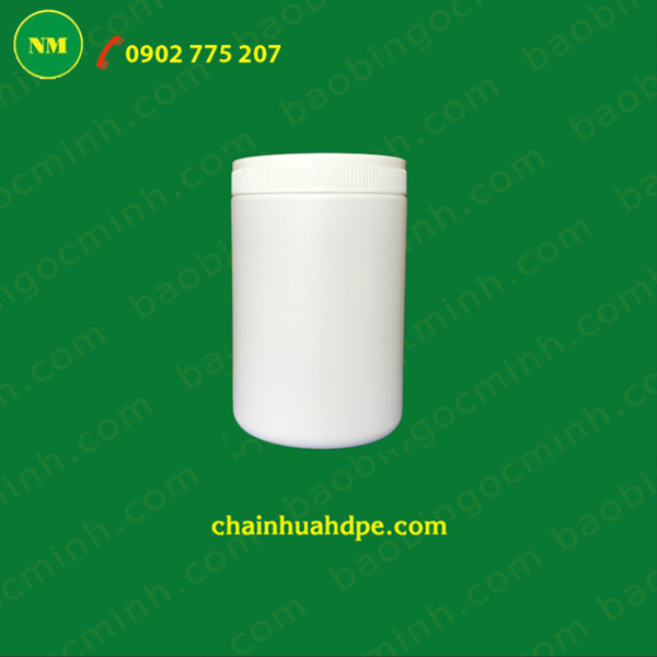 hủ nhựa HDPE tròn
