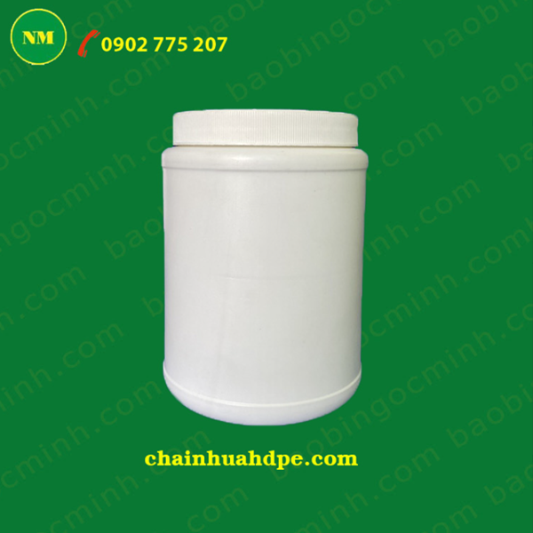 hủ nhựa HDPE tròn