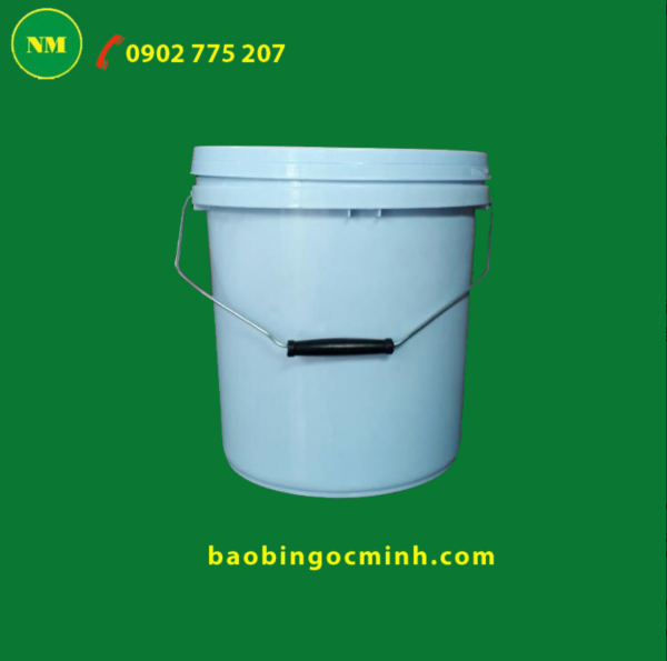 xô nhựa hdpe 18kg đựng bột