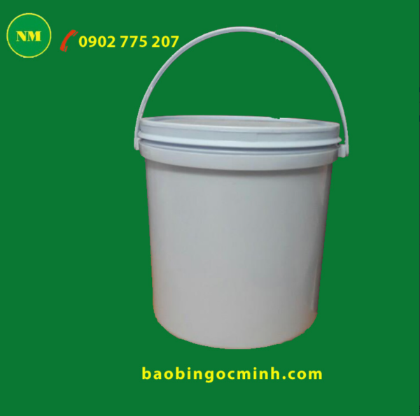 xô nhựa hdpe 18kg đựng bột